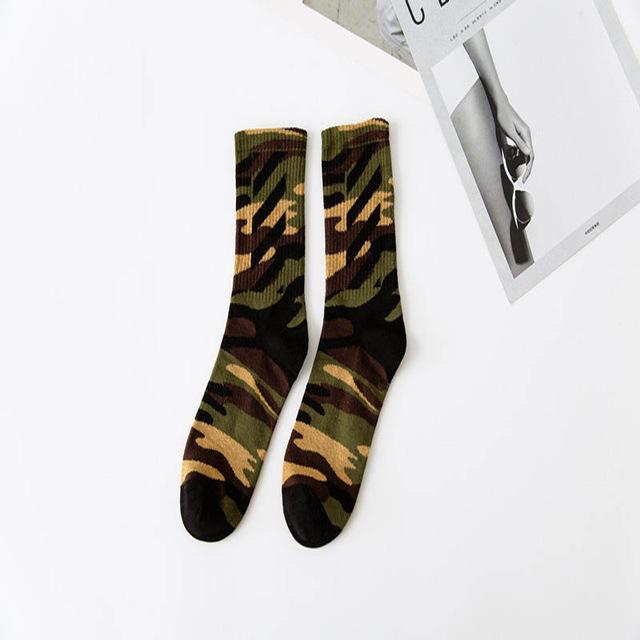 Calcetines ArteRetro OffWhite Camuflaje - Calcetoos