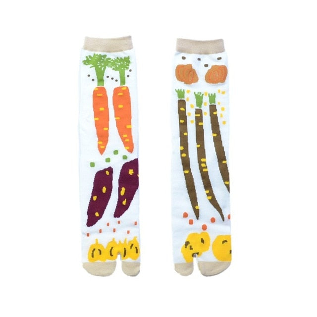 Calcetines verduras