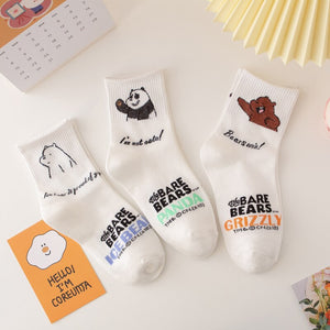 Calcetines animales panda