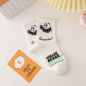 Calcetines animales panda