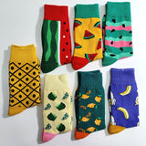 Packs 5-6-7 calcetines estampados kawaii algodon