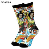 Calcetines Samurai Tattoo 3D