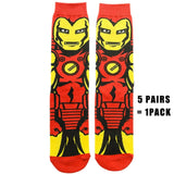 Pack 5 calcetines Marvel comic los Vengadores