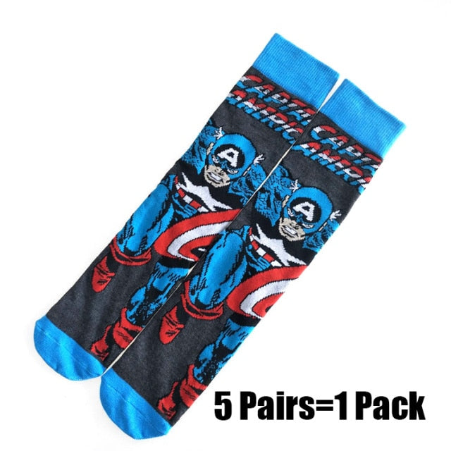 Pack 5 calcetines Marvel comic los Vengadores