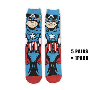 Pack 5 calcetines Marvel comic los Vengadores