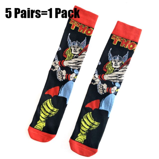 Pack 5 calcetines Marvel comic los Vengadores