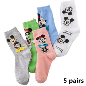 Pack 5 calcetines Disney Mickey Minnie Mouse