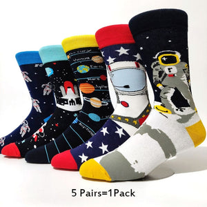 Pack 5 calcetines estampados varios diseños chico