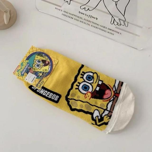 Calcetines Kawaii Bob Esponja