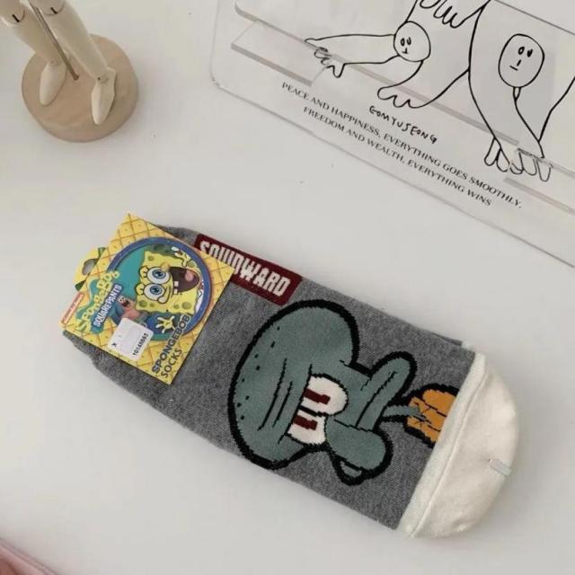 Calcetines Kawaii Bob Esponja