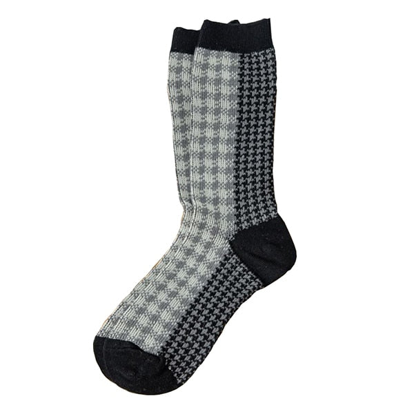 Pack 2 calcetines estampados invierno algodon