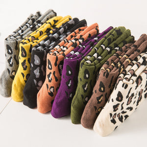 Calcetines estampados animal print chica algodon