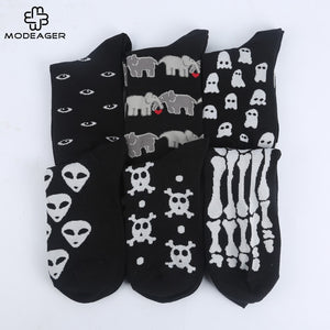 Calcetines calavera halloween