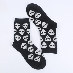 Calcetines calavera halloween